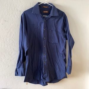 Blue dress shirt